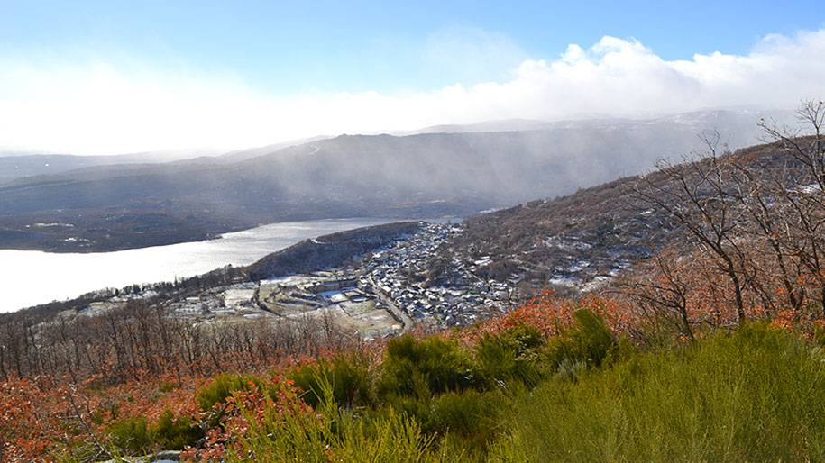 El Lago de Sanabria en invierno