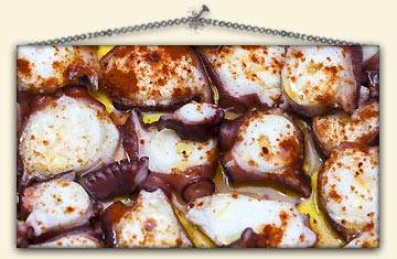 Pulpo a la Sanabresa