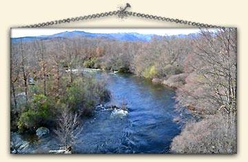 Paisaje sobre el río Tera